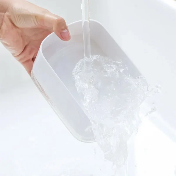 Dispensador de jabón liquido + esponja - Imagen 4